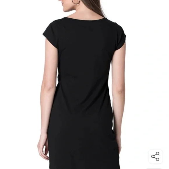 NICOLE MILLER ORIGINAL SIDE TIE DRESS - Picture 4 of 8